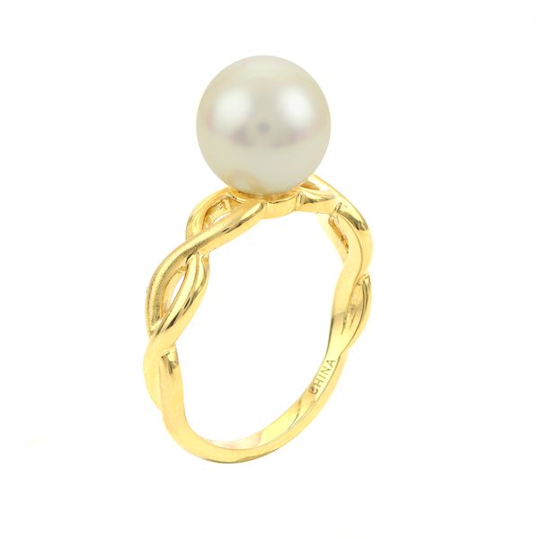14KT Yellow Gold Freshwater Pearl Ring Douglas Jewelers Conroe, TX