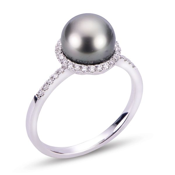 Black Tahitian Pearl Rings - Women's Pearl Rings