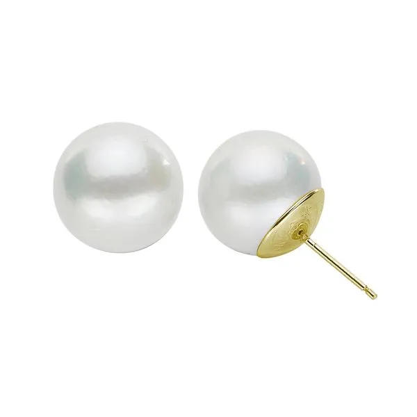 14KT Yellow Gold Freshwater Pearl Earring