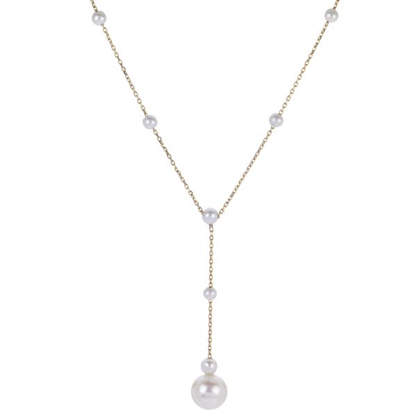 14KT Yellow Gold Freshwater Pearl Necklace Timmreck & McNicol Jewelers McMinnville, OR