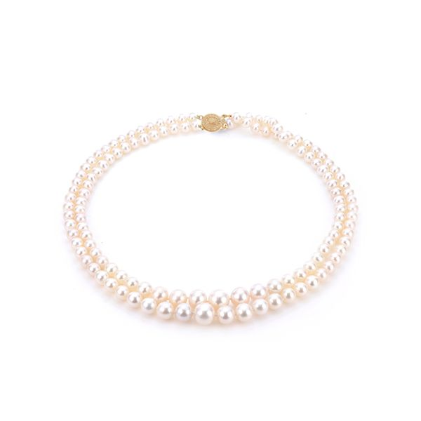 Genuine Cultured Freshwater Pearl necklace, 2-8mm Multi-Strand Pearl  Necklace | eBay