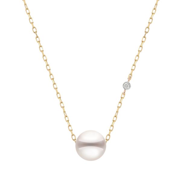 14KT Yellow Gold Akoya Pearl Necklace Engelbert's Jewelers, Inc. Rome, NY