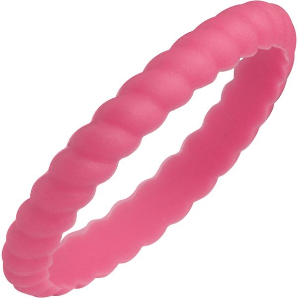 Tr?Band™ Silicone Spiral Pink Ring Daniel Jewelers Brewster, NY