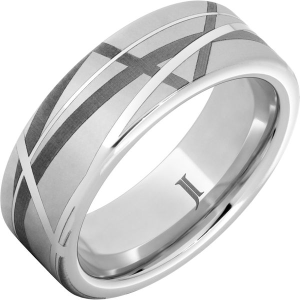 Abstract – Serinium® Engraved Ring Michele & Company Fine Jewelers Lapeer, MI