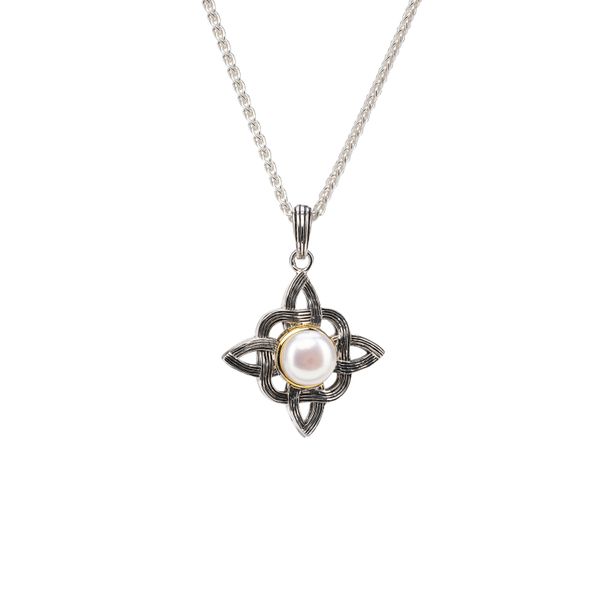 S/sil Rhodium +10k Amethyst Celestial Pendant Thurber's Fine Jewelry Wadsworth, OH