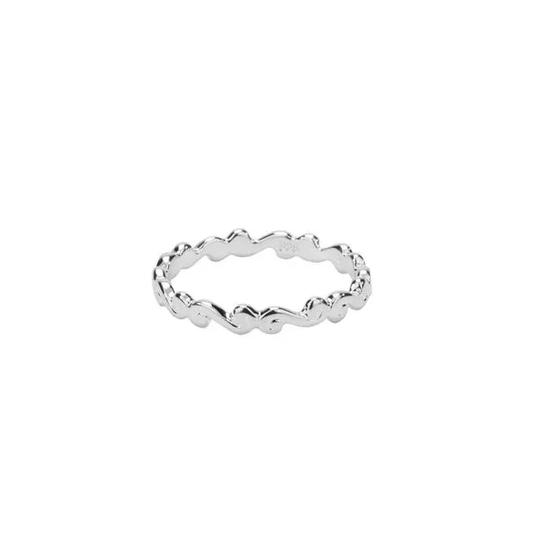 S/sil Spiral Ring Narrow 