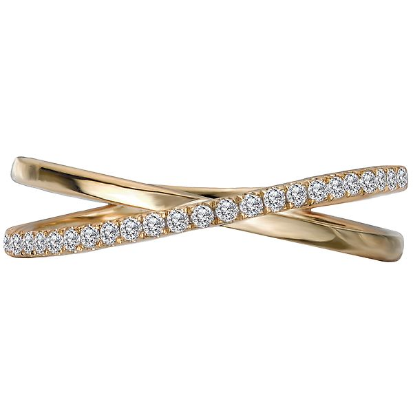 Tesoro Ladies Fashion Diamond Ring 113883-Y 14KY - Rings, The Hills Jewelry  LLC