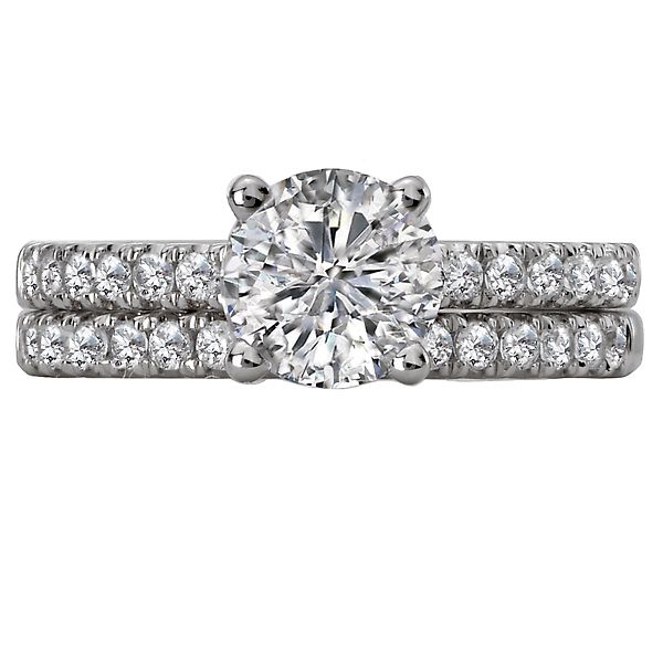 Diamond Semi-mount Engagement Ring Image 5 The Hills Jewelry LLC Worthington, OH