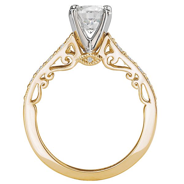 Classic Semi-Mount Diamond Ring Image 2 Von's Jewelry, Inc. Lima, OH