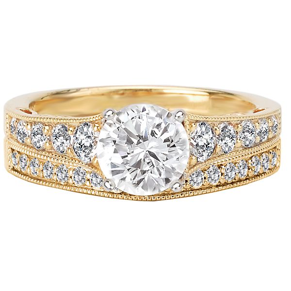 Classic Semi-Mount Diamond Ring Image 5 The Hills Jewelry LLC Worthington, OH