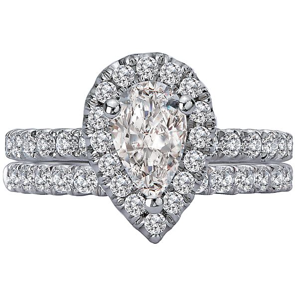Halo Semi-Mount Diamond Ring Image 5 Von's Jewelry, Inc. Lima, OH