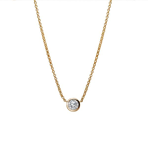 Silver & 18K Gold Flat Oval Cable Link Necklace | The Hills Jewelry LLC |  Worthington, OH
