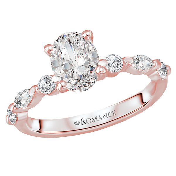 Classic Semi-Mount Diamond Ring Image 5 J. Schrecker Jewelry Hopkinsville, KY