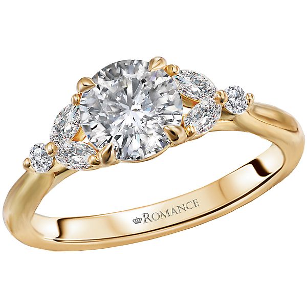 Diamond Semi-Mount Engagement Ring McCoy Jewelers Bartlesville, OK