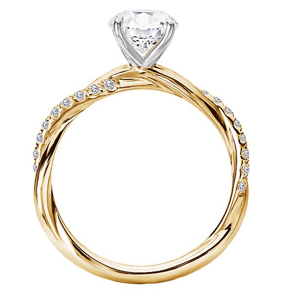 Semi-Mount Diamond Engagement Ring Image 2 Von's Jewelry, Inc. Lima, OH