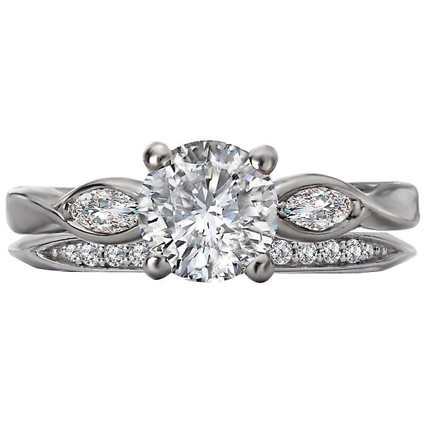Diamond Semi-Mount Engagement Ring Image 5 Puckett's Fine Jewelry Benton, KY