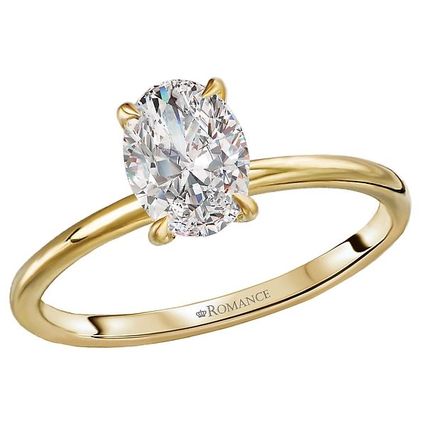 Semi-Mount Diamond Engagment Ring McCoy Jewelers Bartlesville, OK