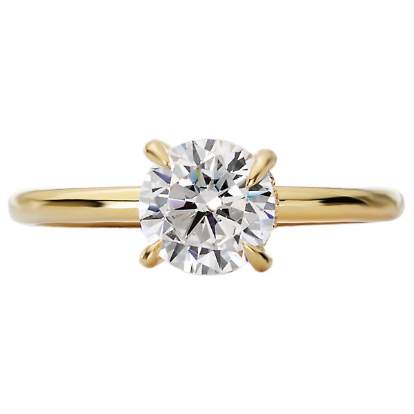Diamond Semi-Mount Engagement Ring Image 4 Alan Miller Jewelers Oregon, OH