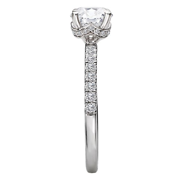 Diamond Semi-Mount Engagement Ring Image 3 Cone Jewelers Carlsbad, NM