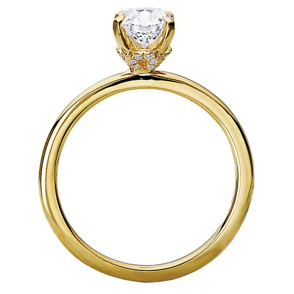 Diamond Halo Engagement Ring Image 2 McCoy Jewelers Bartlesville, OK