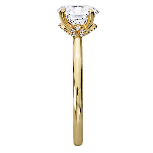 Diamond Halo Engagement Ring Image 3 McCoy Jewelers Bartlesville, OK