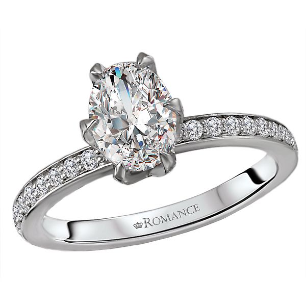 Diamond Semi-Mount Engagement Ring Von's Jewelry, Inc. Lima, OH