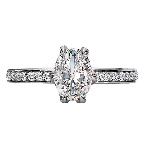 Diamond Semi-Mount Engagement Ring Image 3 J. Schrecker Jewelry Hopkinsville, KY