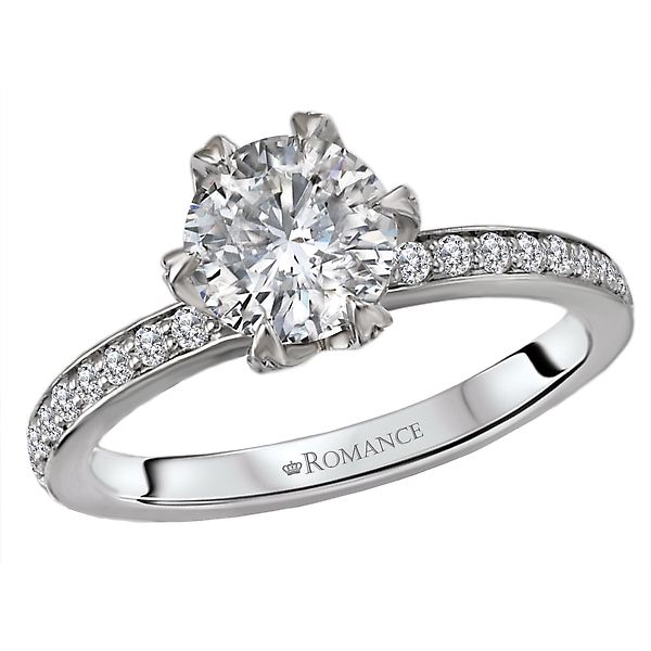 Diamond Semi-Mount Engagement Ring McCoy Jewelers Bartlesville, OK
