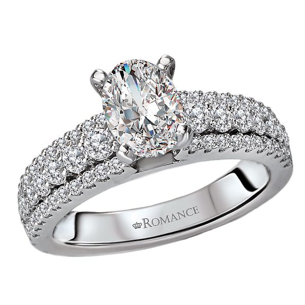 Semi-Mount Diamond Engagement Ring Von's Jewelry, Inc. Lima, OH