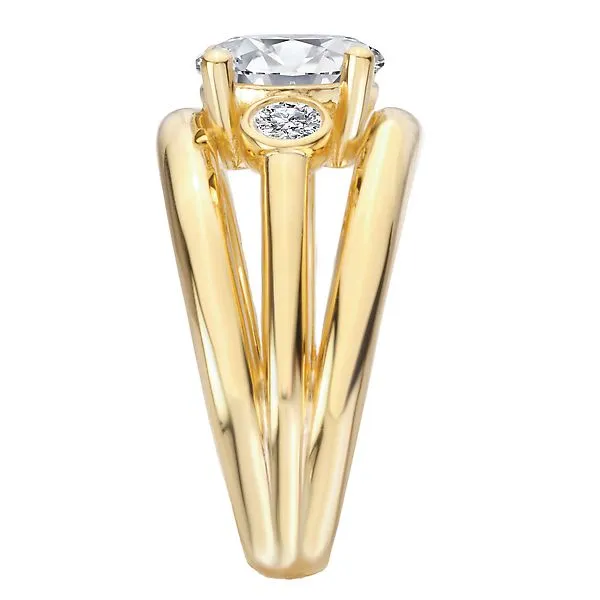 Row Shank Semi-Mount Diamond Ring 160280-RD200Y James Gattas