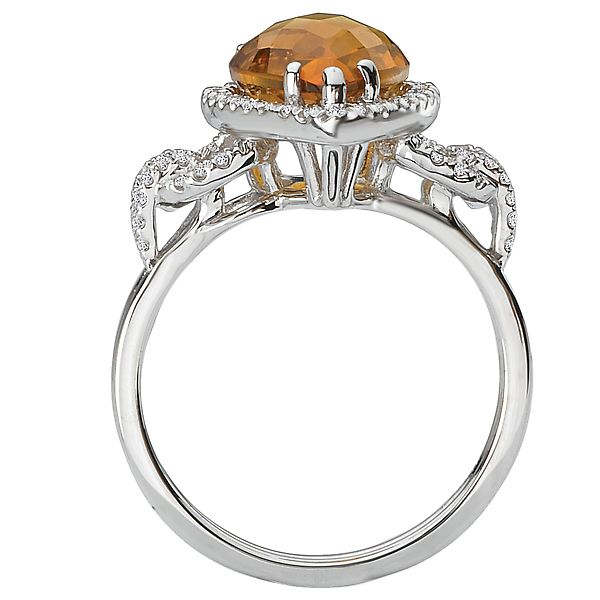 Tesoro Ladies Fashion Diamond Ring 113883-Y 14KY - Rings, The Hills Jewelry  LLC