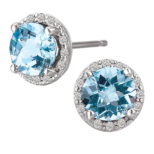 Ladies Fashion Gemstone Earrings Armentor Jewelers New Iberia, LA