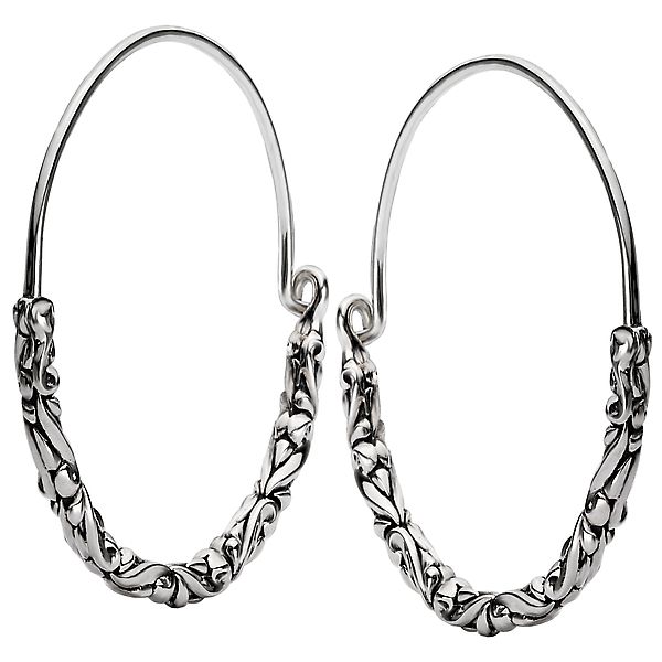 Ladies Fashion Hoop Earrings Image 2 Alan Miller Jewelers Oregon, OH