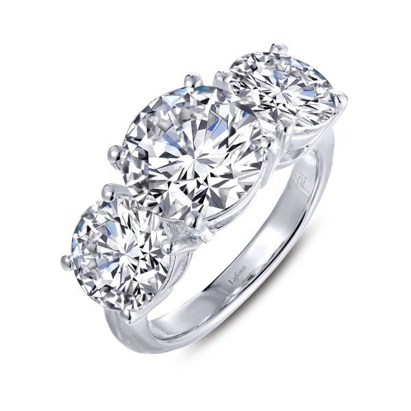 Three-Stone Engagement Ring Edwards Jewelers Modesto, CA