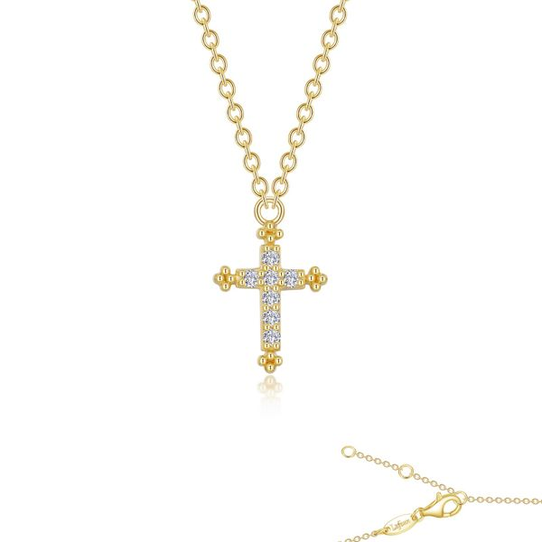 Lafonn 0.07 CTW Cross Necklace 9N023CLG18 SS - Necklaces, Allen's Fine  Jewelry, Inc.