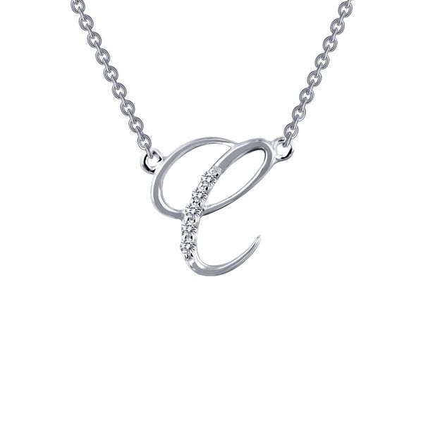 Letter C Pendant Necklace Thurber's Fine Jewelry Wadsworth, OH