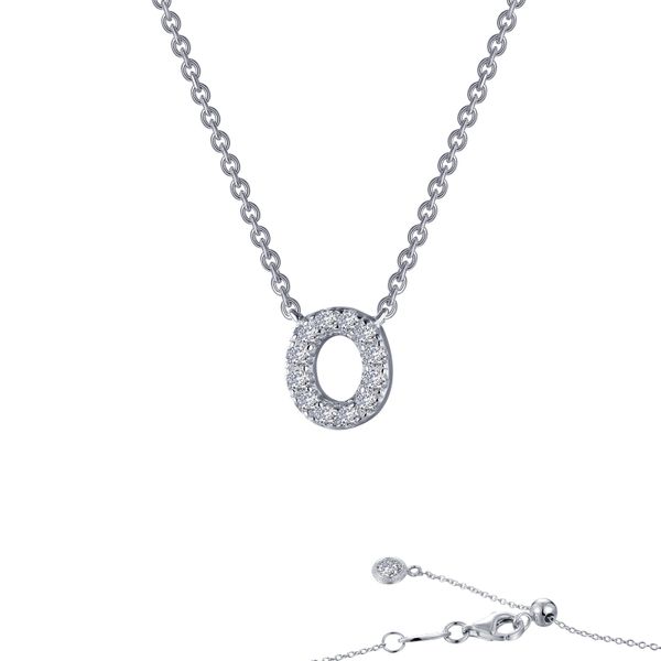 Letter O Pendant Necklace Grogan Jewelers Florence, AL