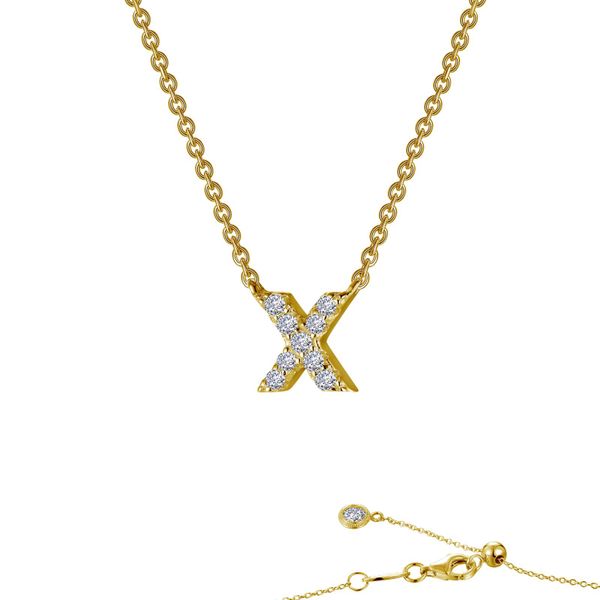 Letter X Pendant Necklace Atlanta West Jewelry Douglasville, GA
