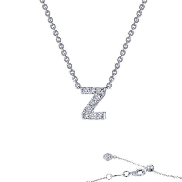 Letter Z Pendant Necklace Grogan Jewelers Florence, AL