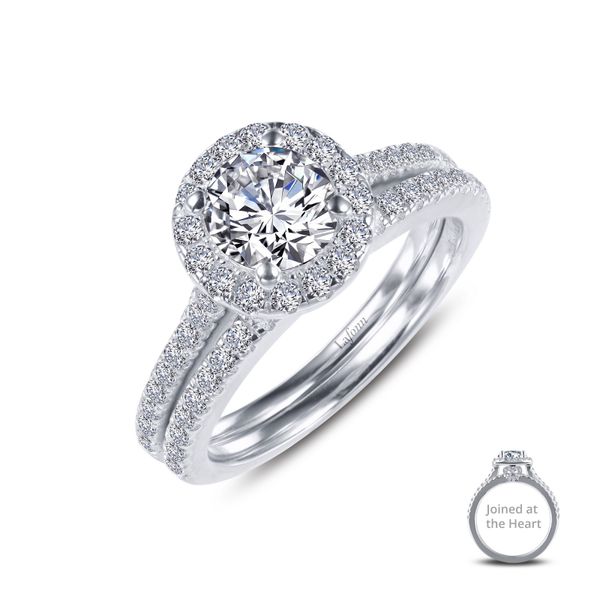 Joined-At-The-Heart Wedding Set Charles Frederick Jewelers Chelmsford, MA