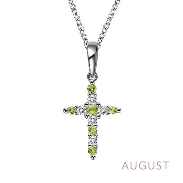 August Birthstone Necklace Carroll / Ochs Jewelers Monroe, MI