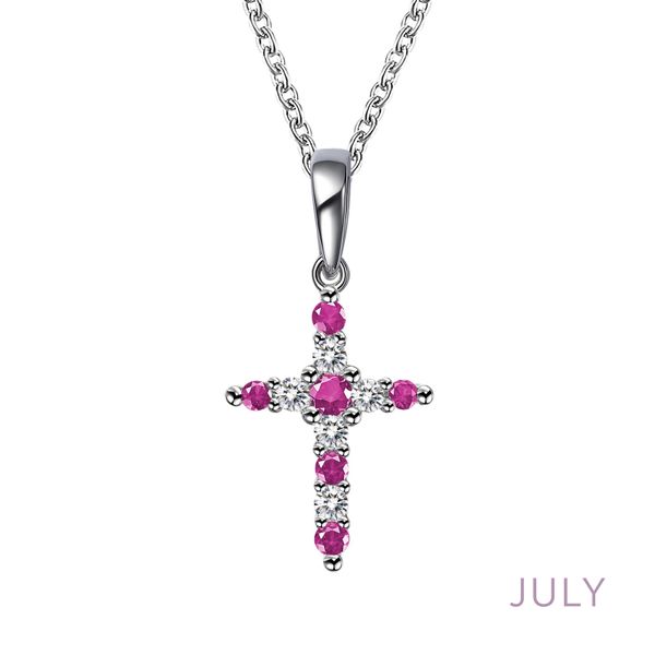 July Birthstone Necklace Arlene's Fine Jewelry Vidalia, GA