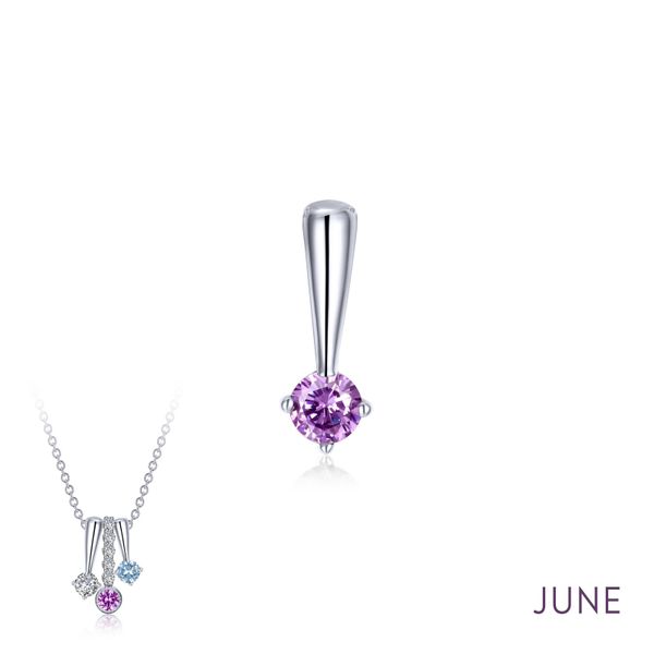 June Birthstone Love Pendant Gala Jewelers Inc. White Oak, PA