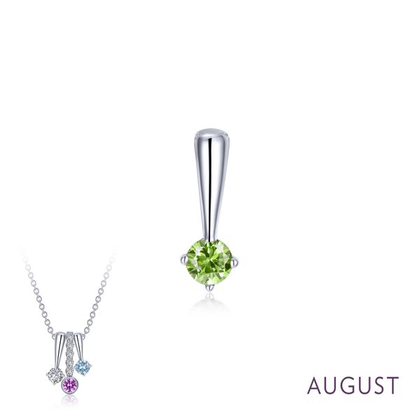 August Birthstone Love Pendant Thurber's Fine Jewelry Wadsworth, OH