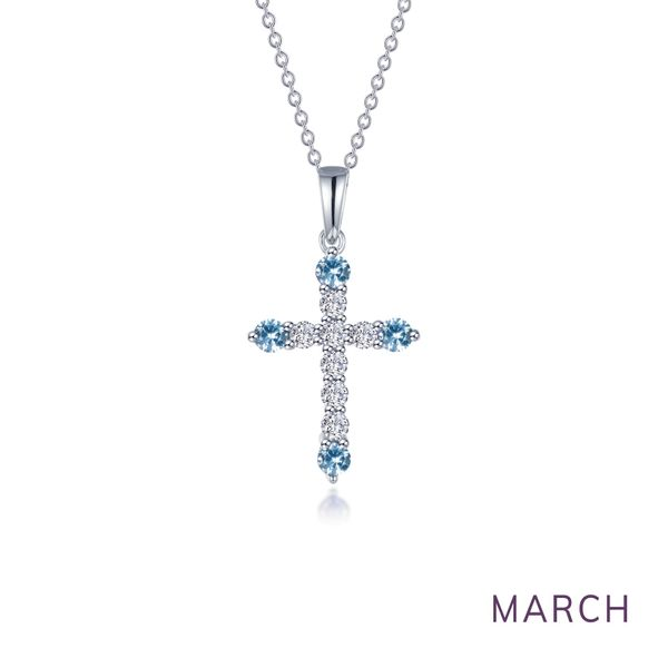 March Birthstone Necklace Aquamarine Jewelry Set Gift Women 925 Sterling  Silver | eBay