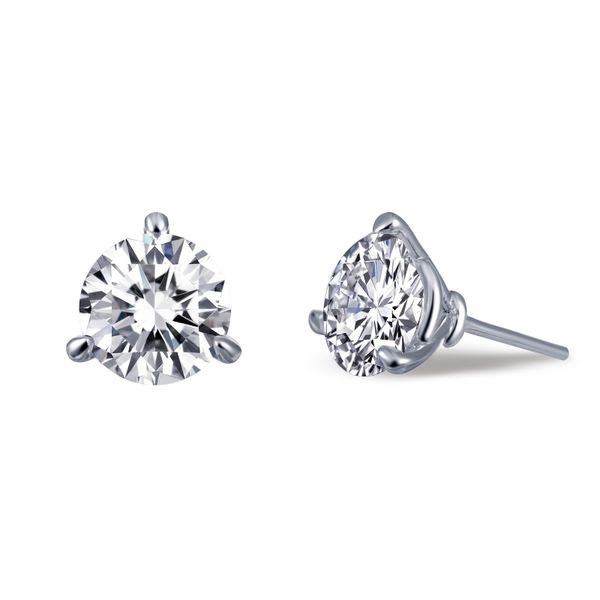 4.0 CTW Solitaire Stud Earrings J. Anthony Jewelers Neenah, WI
