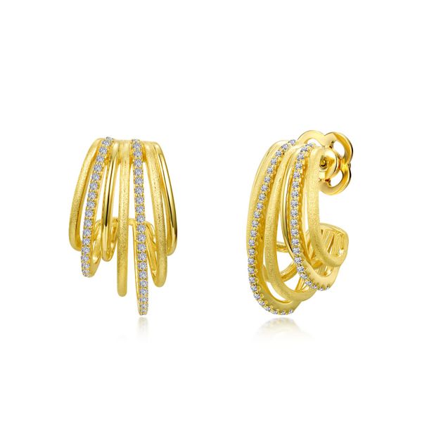 Multi-Row Hoop Earrings Cellini Design Jewelers Orange, CT