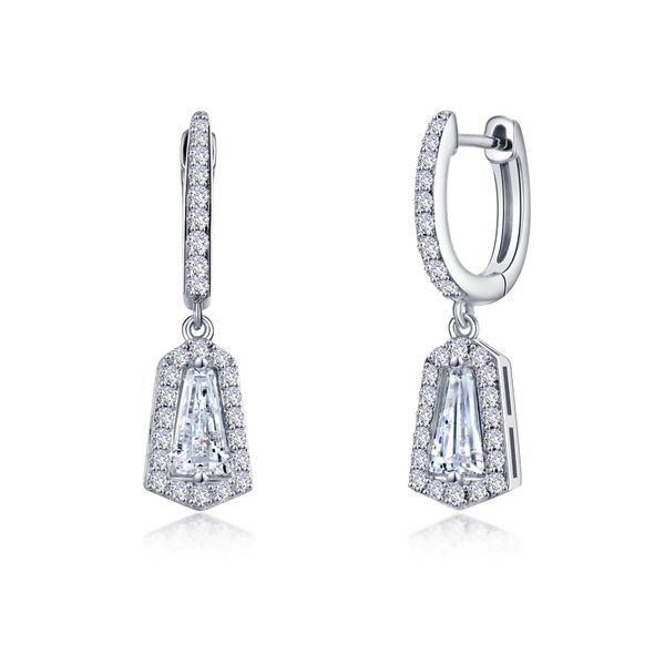 Baguette Drop Earrings Edwards Jewelers Modesto, CA
