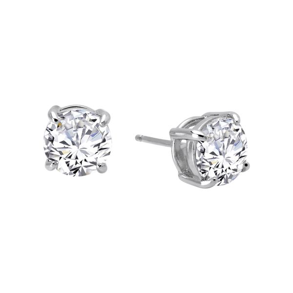 3 CTW Solitaire Stud Earrings Ask Design Jewelers Olean, NY