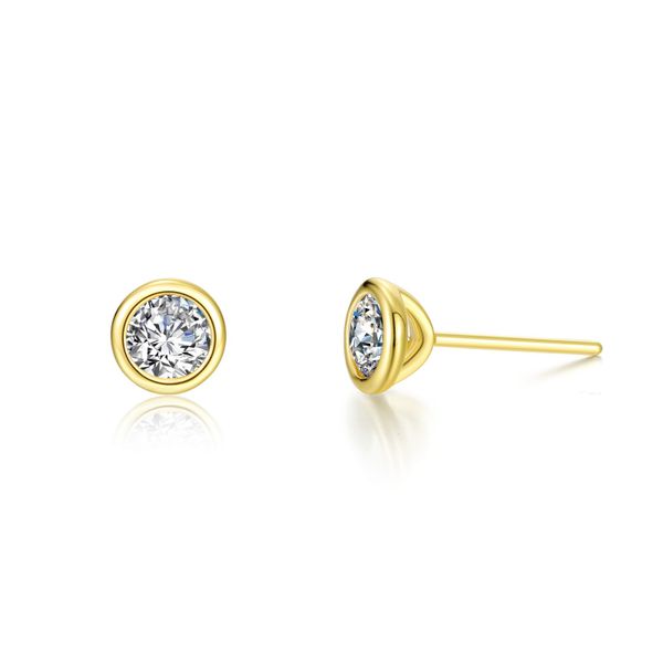 2.0 CTW Solitaire Stud Earrings Mueller Jewelers Chisago City, MN